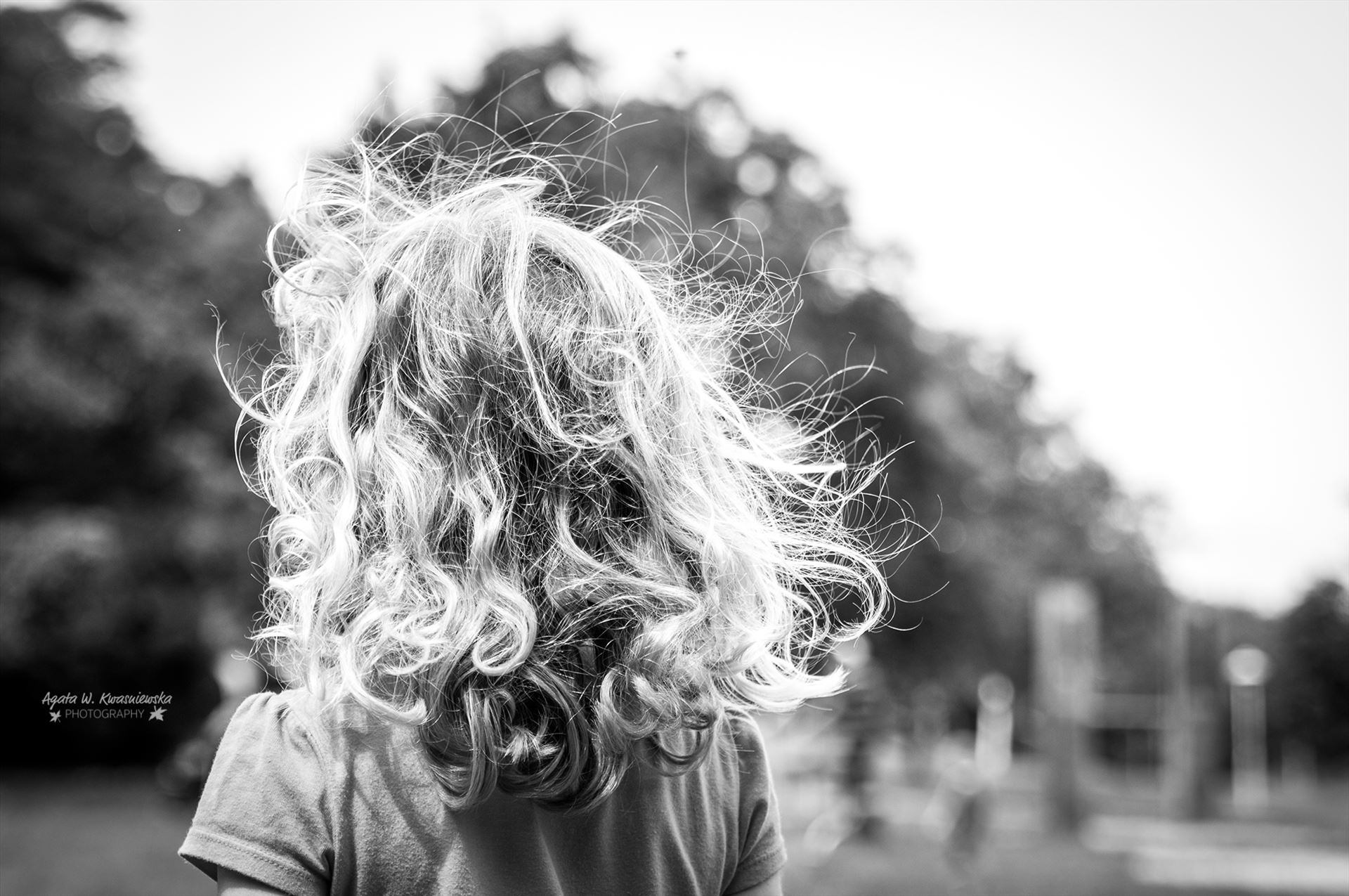 Curly hair -  by Agata W. Kwasniewska Photography